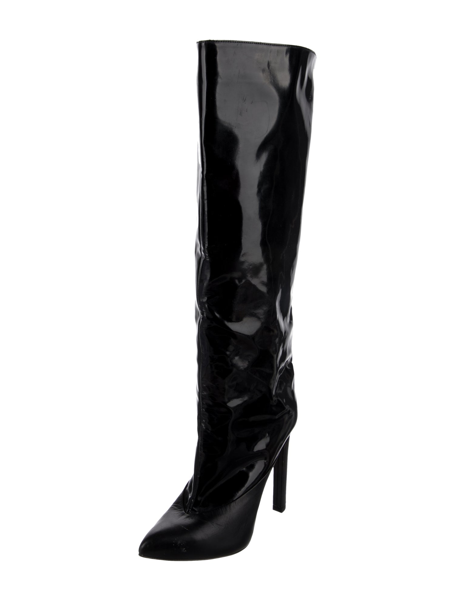 Patent Leather Boots