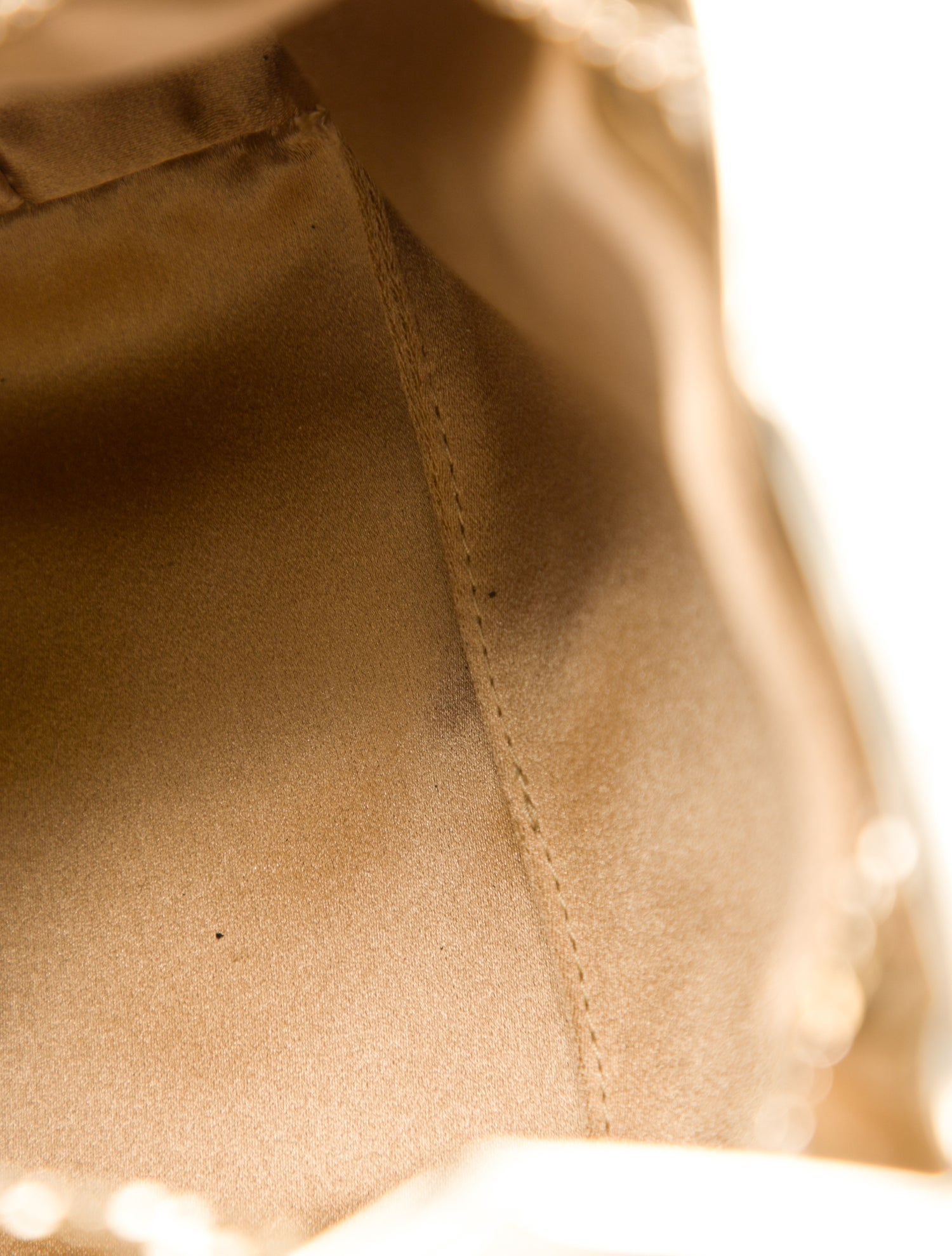 Jimmy Choo Metallic Bon Bon Bucket Bag