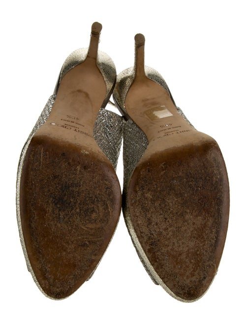 Jimmy Choo Animal Print Slingback Sandals