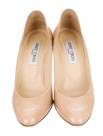 Jimmy Choo Gilbert Round-Toe Pumps