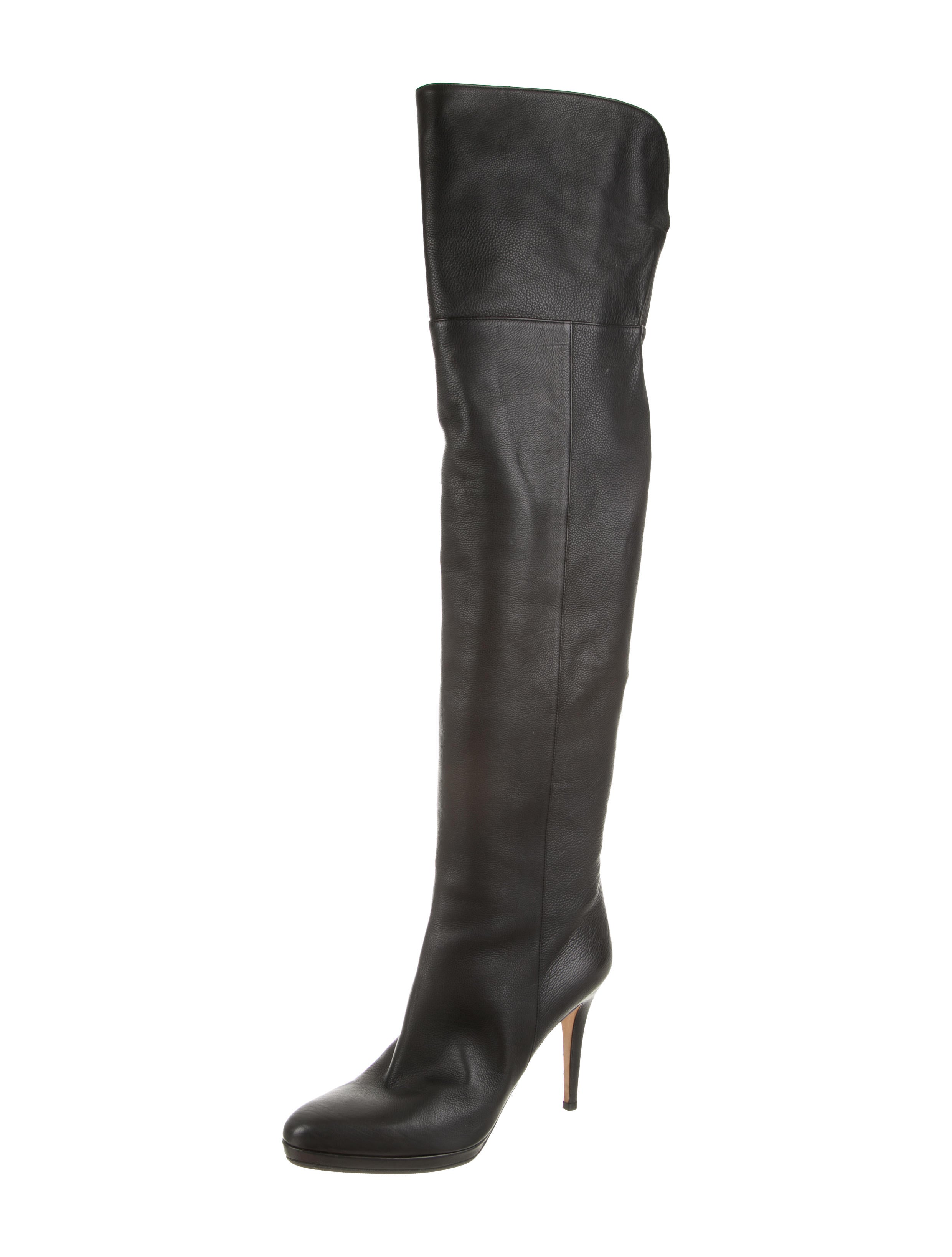 Jimmy Choo Black Over The Knee Boots main image 0