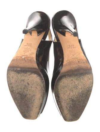 Jimmy Choo Patent Leather Slingback Pumps