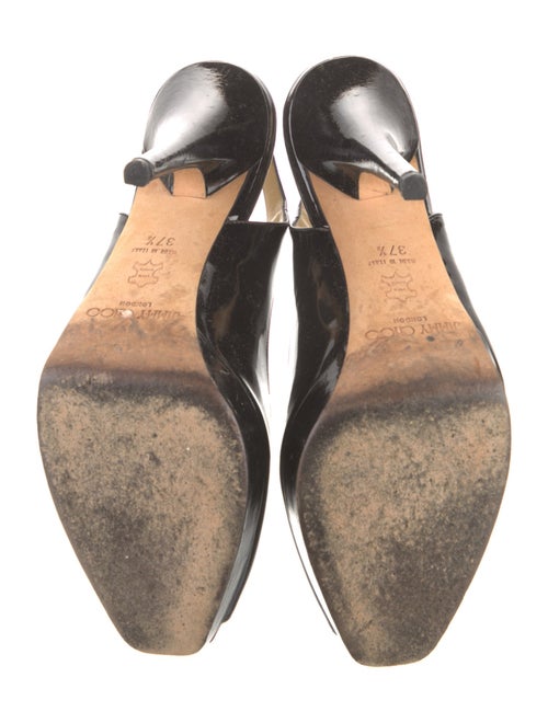Jimmy Choo Patent Leather Slingback Pumps