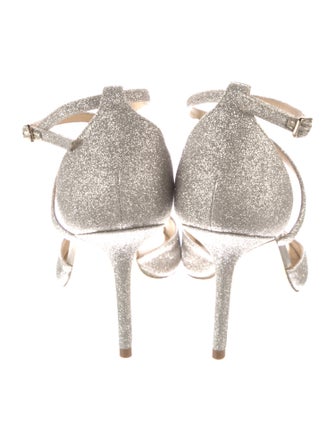 Jimmy Choo Glitter Accents Sandals