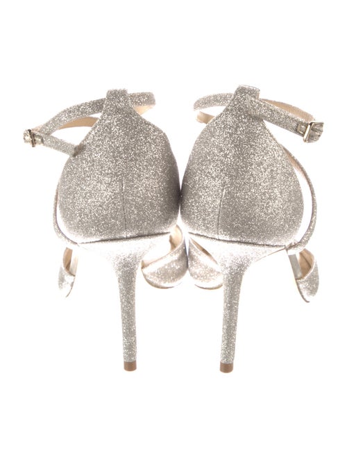 Jimmy Choo Glitter Accents Sandals