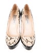 Jimmy Choo Snakeskin Animal Print Pumps
