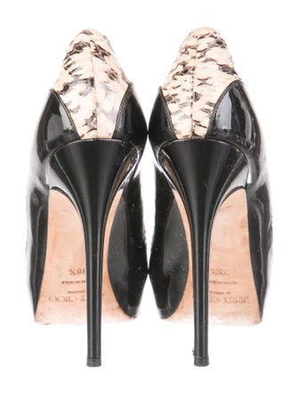 Jimmy Choo Snakeskin Animal Print Pumps