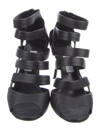 Jimmy Choo Leather Gladiator Sandals