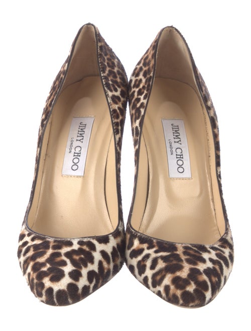 Jimmy Choo Ponyhair Animal Print Pumps