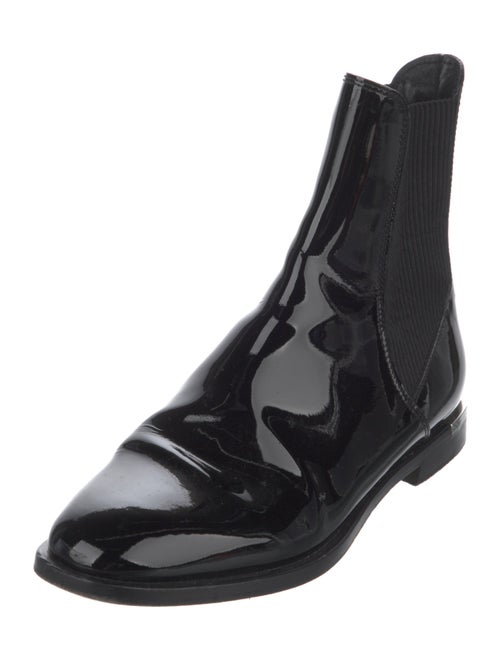 Jimmy Choo Patent Leather Chelsea Boots