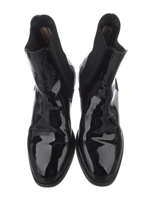 Jimmy Choo Patent Leather Chelsea Boots