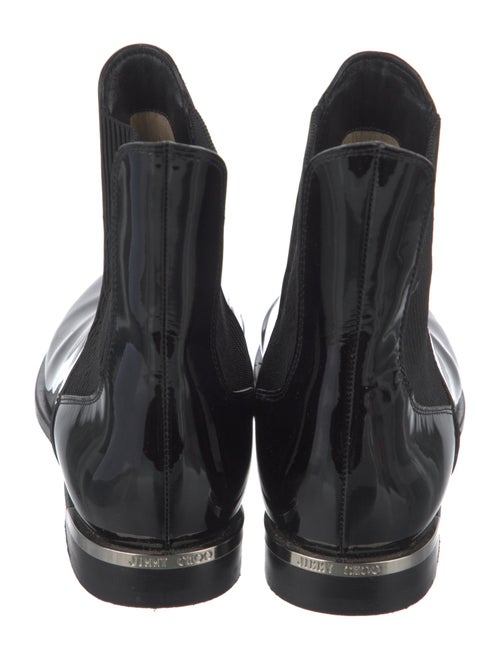 Jimmy Choo Patent Leather Chelsea Boots