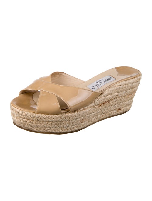 Jimmy Choo Patent Leather Espadrilles
