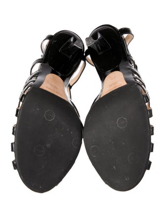 Jimmy Choo Patent Leather Slingback Sandals