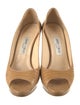 Jimmy Choo Embossed Leather Pumps