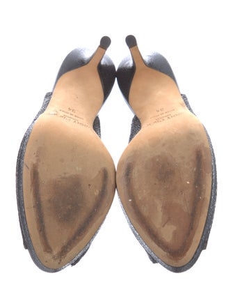 Jimmy Choo Glitter Slingback Pumps