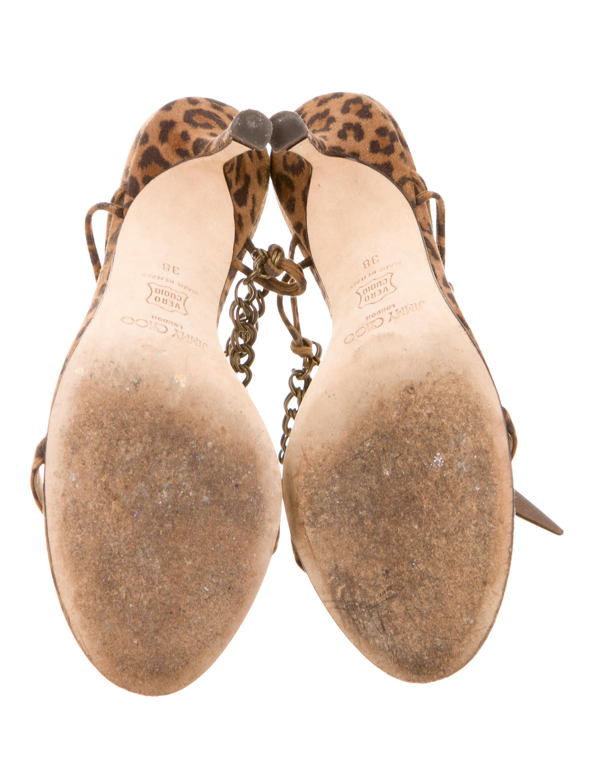 embellished suede sandals