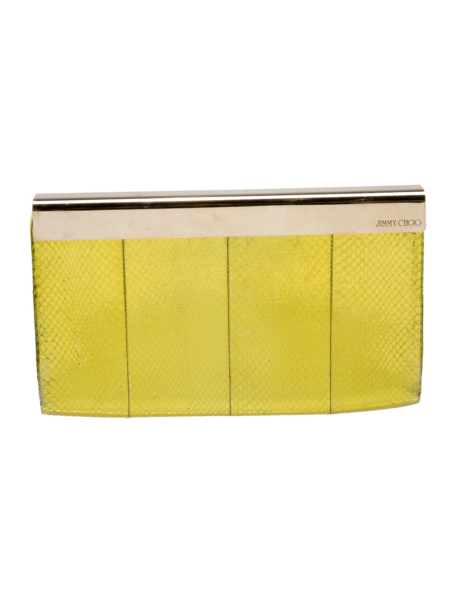 Jimmy Choo Snakeskin Clutch