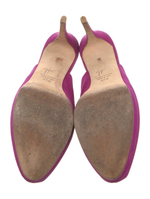 Giuseppe Zanotti Suede Slingback Pumps