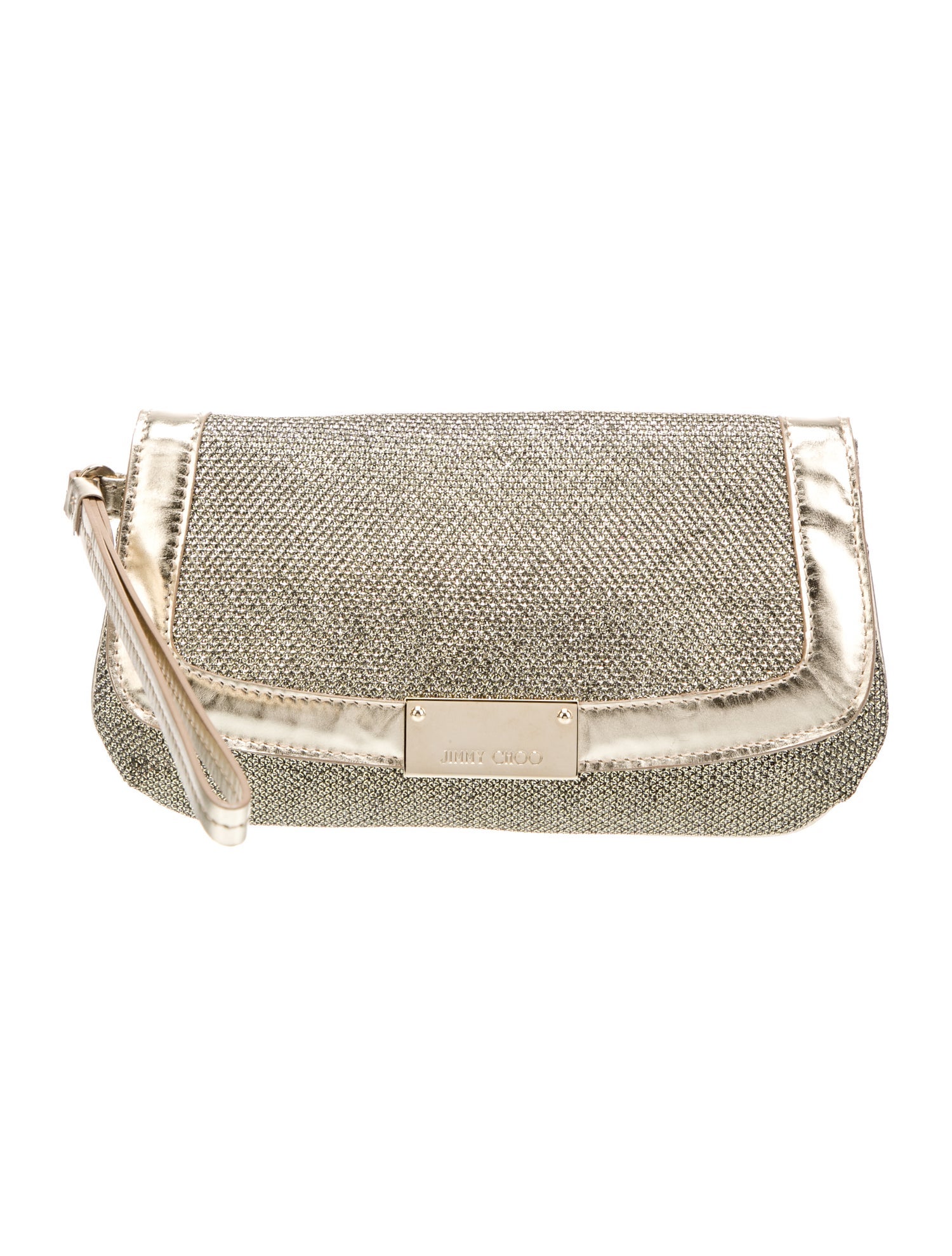 Jimmy Choo Glitter Clutch