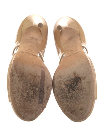 Jimmy Choo Patent Leather Slingback Sandals