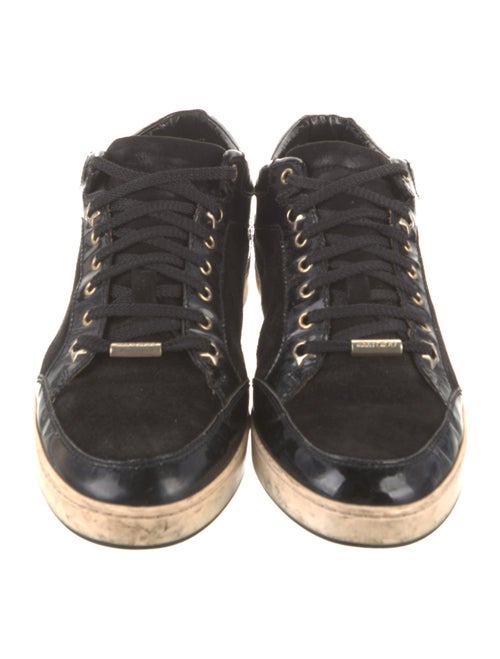 Jimmy Choo Suede Printed Sneakers