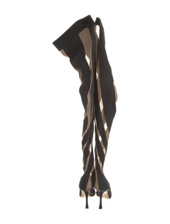 Jimmy Choo 2022 Jimmy Choo x Mugler Sock Boots