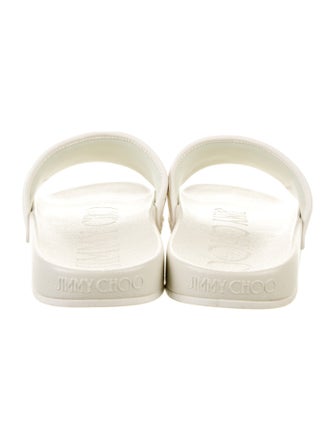 Jimmy Choo Leather Slides