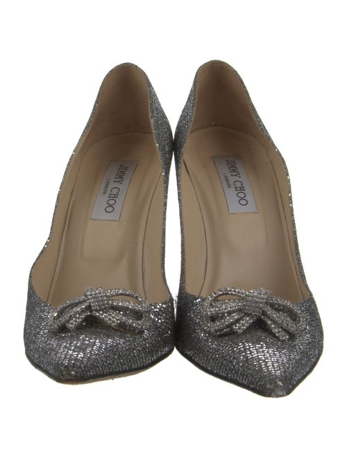 Jimmy Choo Glitter Glitter Accents Pumps