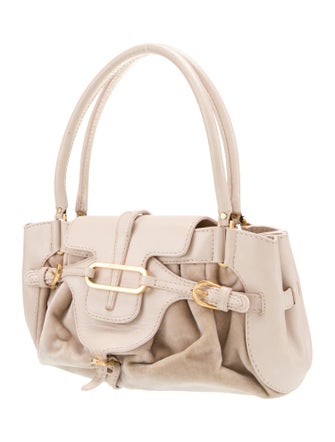 Jimmy Choo Leather Top Handle Bag