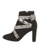 Jimmy Choo Suede Animal Print Boots