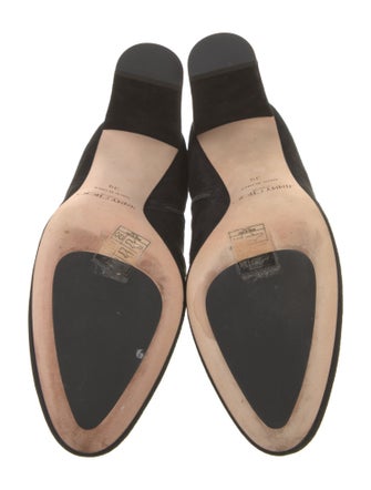 Jimmy Choo Suede Animal Print Boots