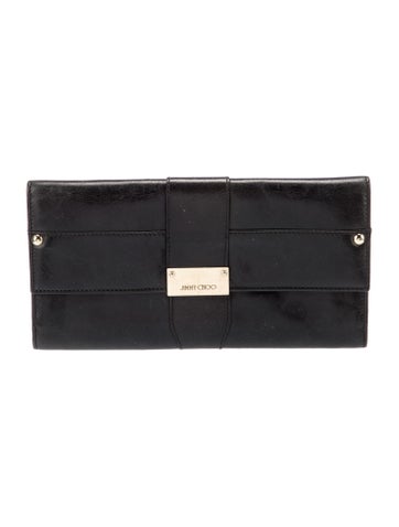 Jimmy Choo Clutches Leather Clutch