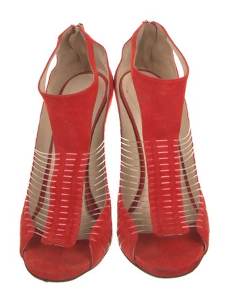 Jimmy Choo Suede T-Strap Pumps