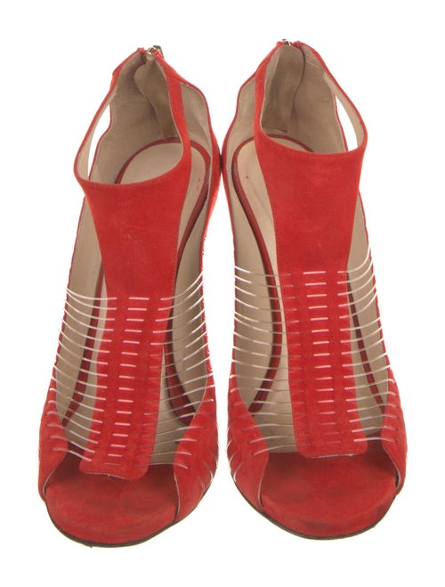 Jimmy Choo Suede T-Strap Pumps