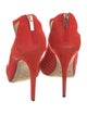 Jimmy Choo Suede T-Strap Pumps
