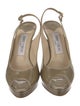 Jimmy Choo Patent Leather Slingback Pumps
