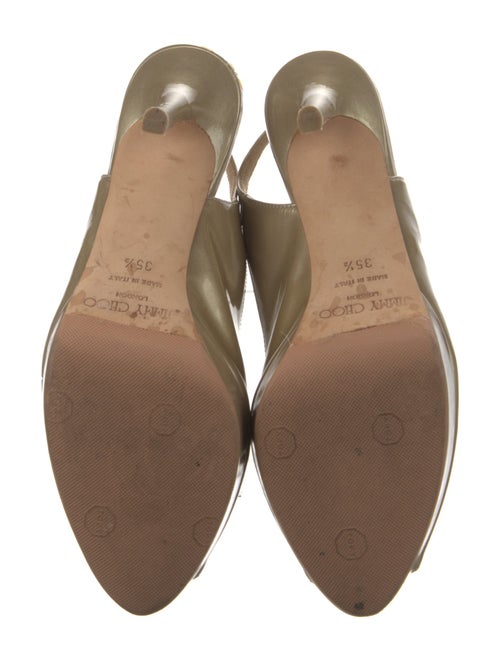 Jimmy Choo Patent Leather Slingback Pumps