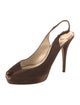 Jimmy Choo Suede Slingback Pumps