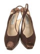 Jimmy Choo Suede Slingback Pumps