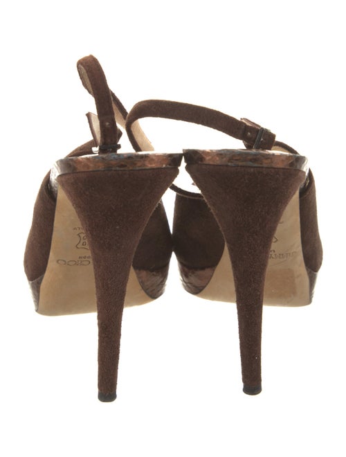 Jimmy Choo Suede Slingback Pumps