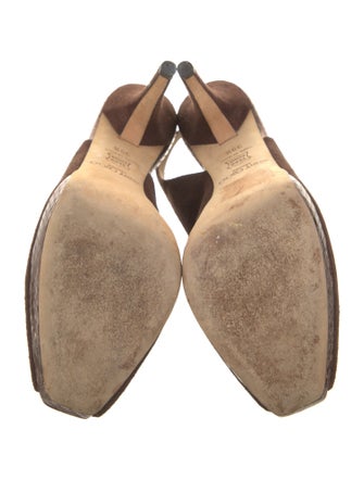 Jimmy Choo Suede Slingback Pumps