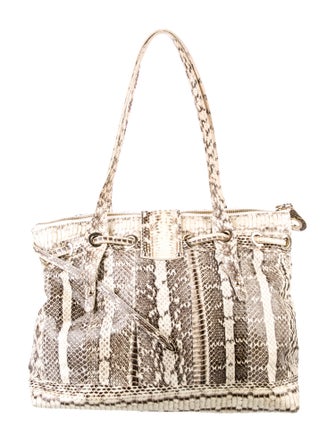 Jimmy Choo Python Shoulder Bag