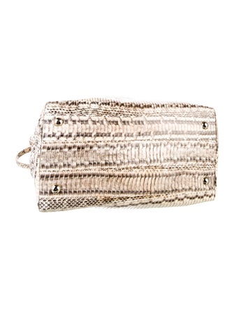 Jimmy Choo Python Shoulder Bag