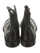 Jimmy Choo Leather Combat Boots