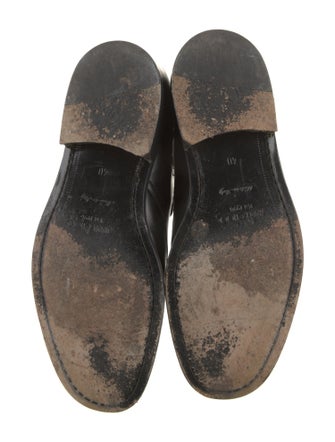 Jimmy Choo Leather Combat Boots