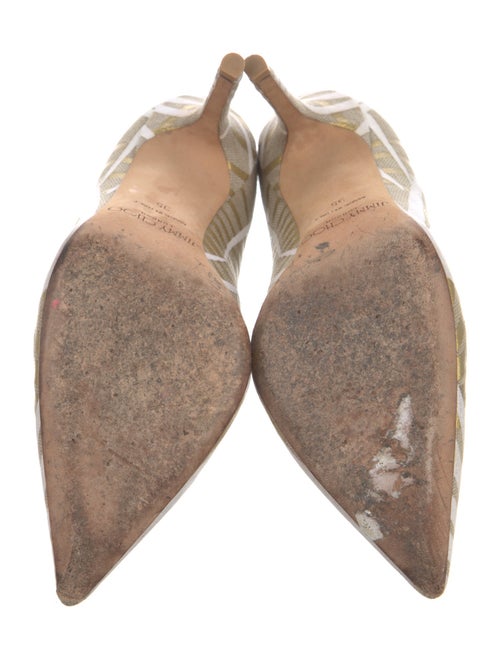 Jimmy Choo Canvas Printed Pumps