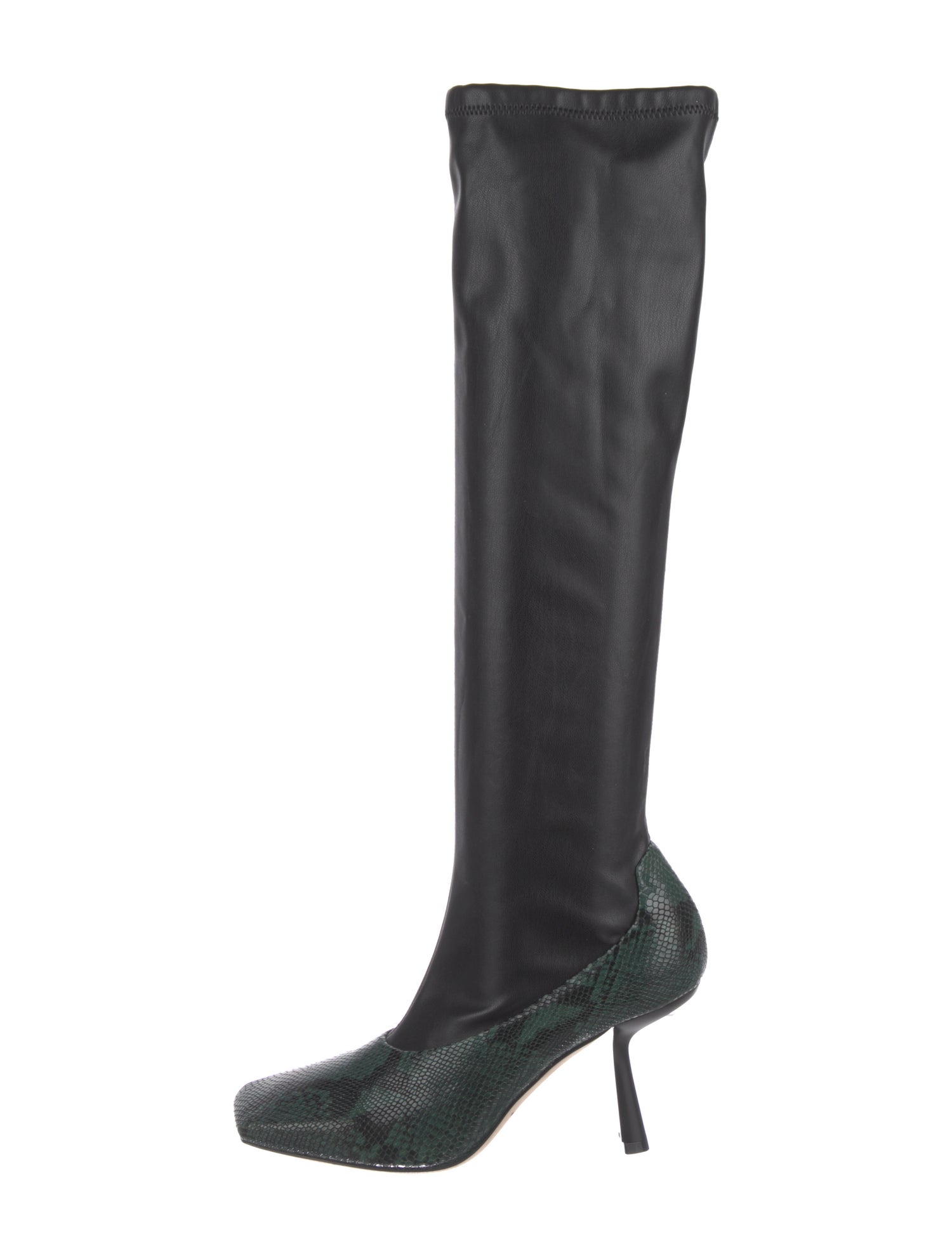 Jimmy Choo Leather Sock Boots