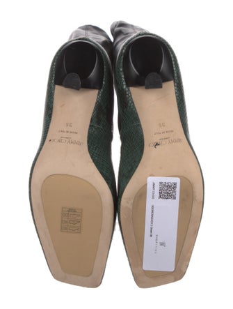 Jimmy Choo Leather Sock Boots