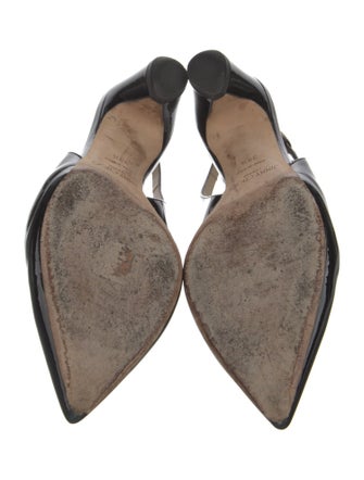 Jimmy Choo Patent Leather Slingback Pumps